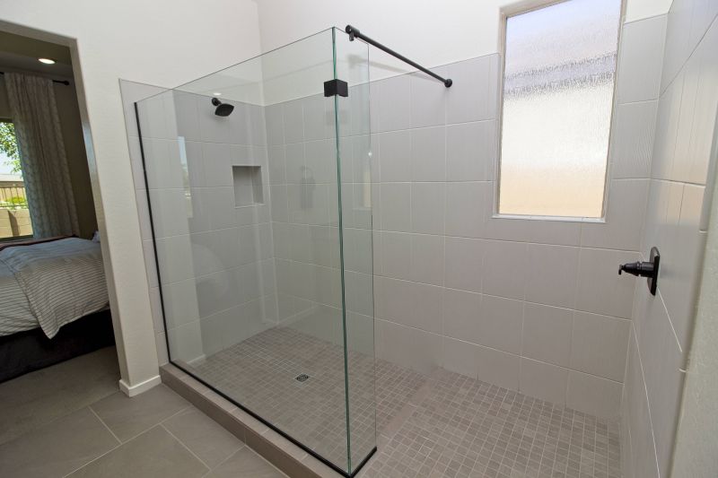 Wide Glass Walk-In Showers